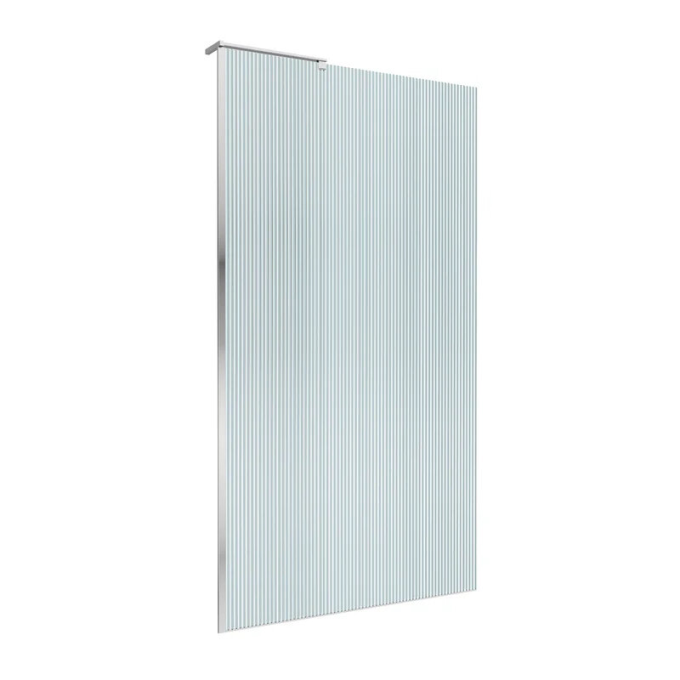 Душевая перегородка BELBAGNO UNO-L-1-TB-100-FL-Cr 1000x2000 мм хром